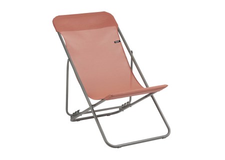 Lafuma Mobilier Liegestuhl Helio XL Brique